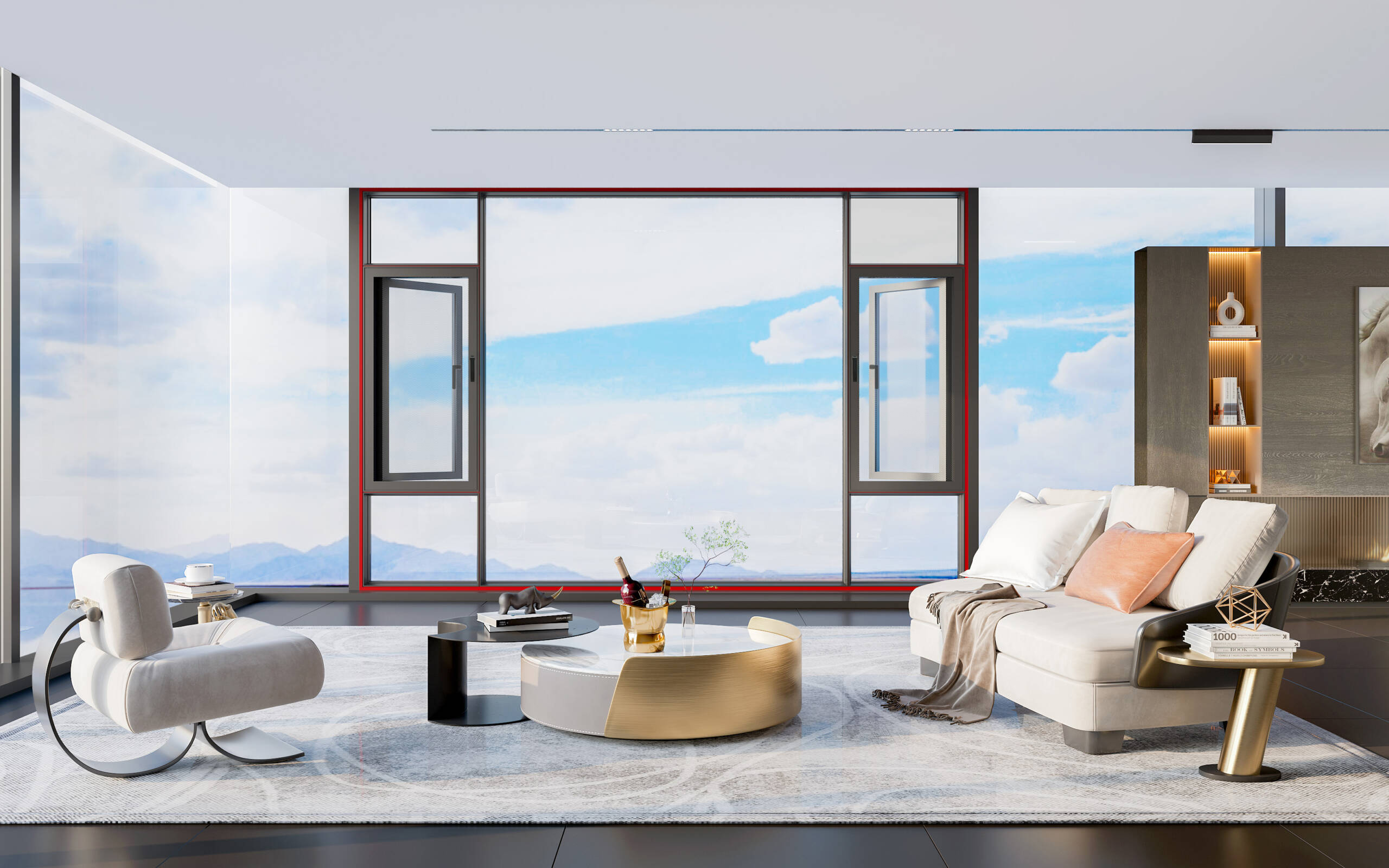 EW 119 Outward Casement Window